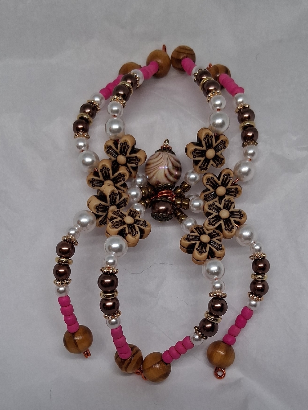 BEADED SPIDER SUNCATCHER